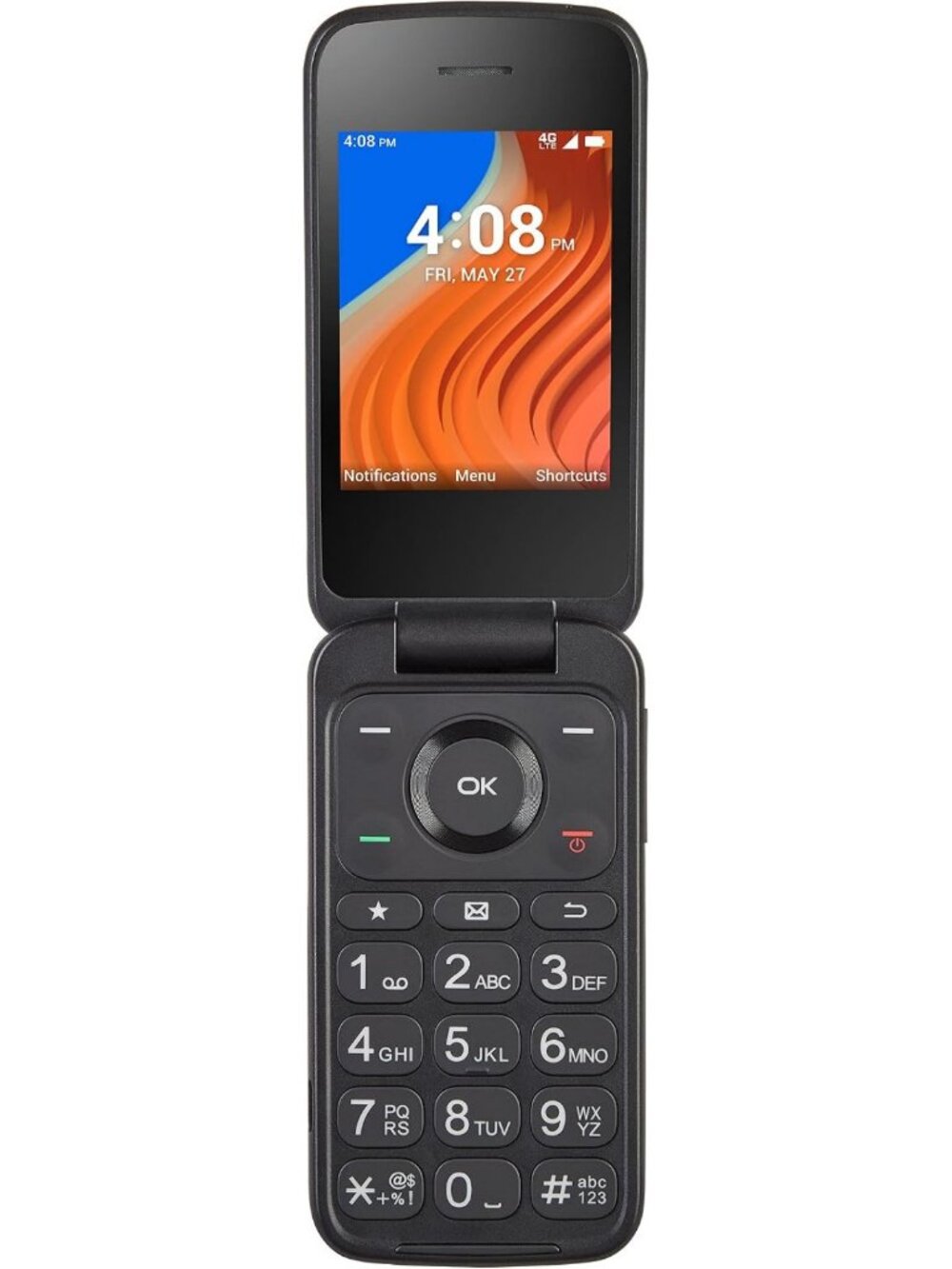 Unlocked 16GB Flip Phone - Prepaid Feature Phone, Compact & Stylish Design